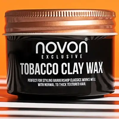 Novon Exclusive Tobacco Clay - Glinka do stylizacji włosów 100ml