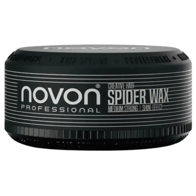 Novon Spider Wax - Elastyczny wosk do stylizacji włosów i brody z efektowną formułą Spider 150ml