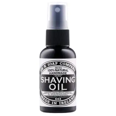 Dr K Soap Shaving Oil Zero - Bezzapachowy olejek do golenia 50ml