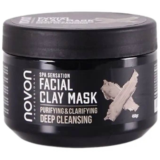 Novon Professional Facial Clay Mask - Maseczka glinkowa do twarzy 450g