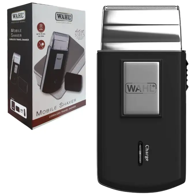WAHL Golarka Travel Shaver Mobile Black/Silver