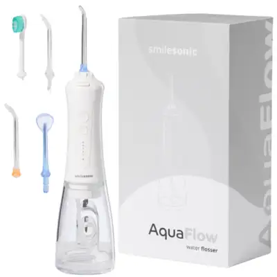 Irygator bezprzewodowy Smilesonic AquaFlow White