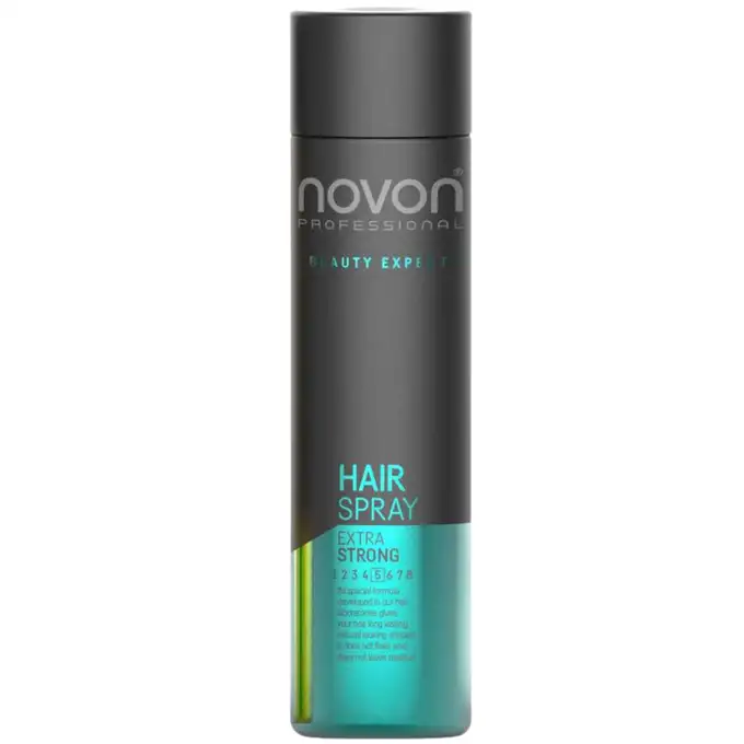 Novon Professional Hairspray Extra Strong - Lakier do włosów z bardzo mocnym chwytem 400ml