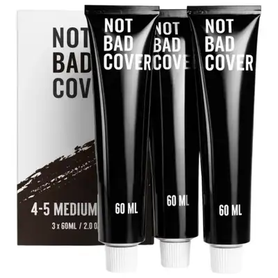 Not Bad Stuff Cover 4-5 3x60ml Medium Brown