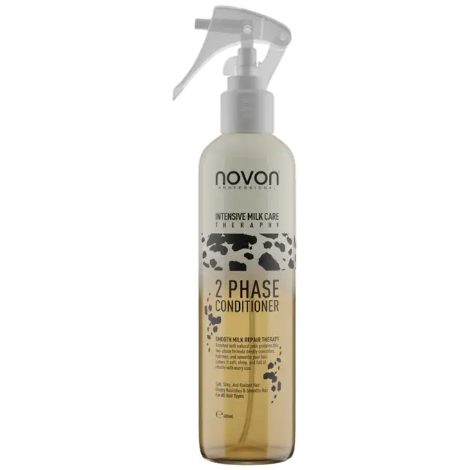 Novon Milk Therapy 2 Phase Conditioner - Odżywka dwufazowa do włosów bez spłukiwania 400ml