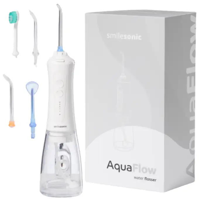 Irygator bezprzewodowy Smilesonic AquaFlow White