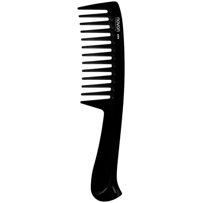 Novon Professional Czarny grzebień 409 do stylizacji włosów