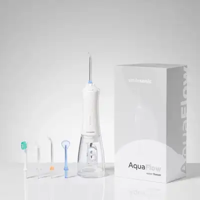 Irygator bezprzewodowy Smilesonic AquaFlow White