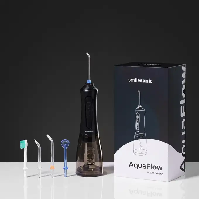 Irygator bezprzewodowy Smilesonic AquaFlow Black