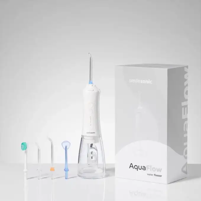 Irygator bezprzewodowy Smilesonic AquaFlow White