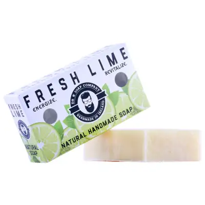 Dr K Soap Fresh Lime Soap - Naturalne mydło do mycia ciała w kostce o zapachu limonki 110g