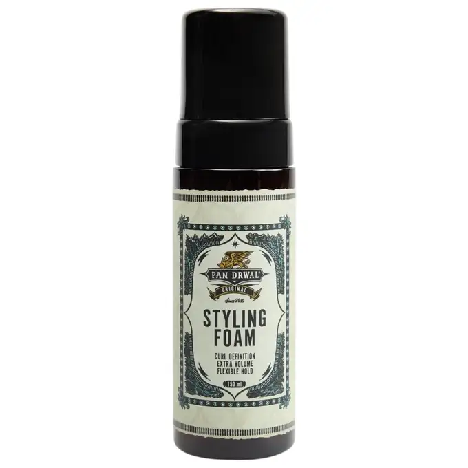 Pan Drwal Original Styling Foam - Pianka Do Układania Włosów 150ml