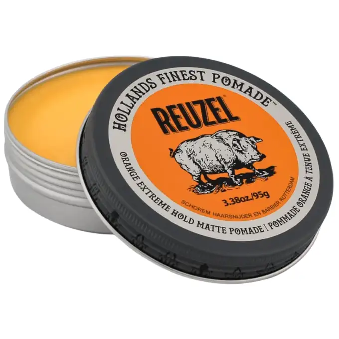 Reuzel Orange Extreme Hold Matte Pomade Pig 95g