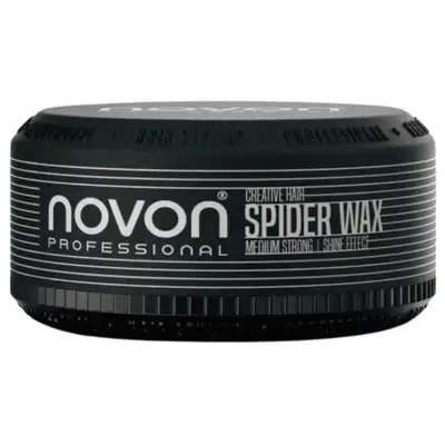 Novon Spider Wax - Elastyczny wosk do stylizacji włosów i brody z efektowną formułą Spider 150ml