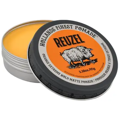 Reuzel Orange Extreme Hold Matte Pomade Pig 95g