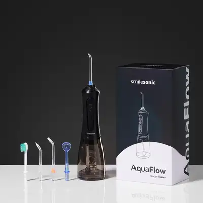 Irygator bezprzewodowy Smilesonic AquaFlow Black