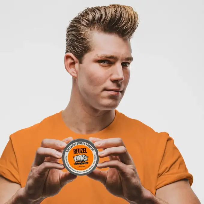 Reuzel Orange Extreme Hold Matte Pomade Pig 95g