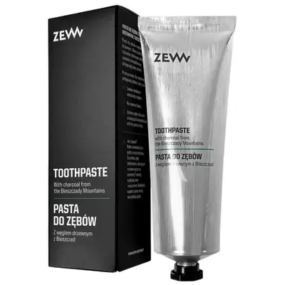 Zew Pasta do zębów z węglem drzewnym z Bieszczad 80 ml