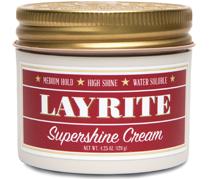 Layrite Supershine pomade Wodna pomada do modelowania włosów średnio/mocne utrwalenie i połysk 113g