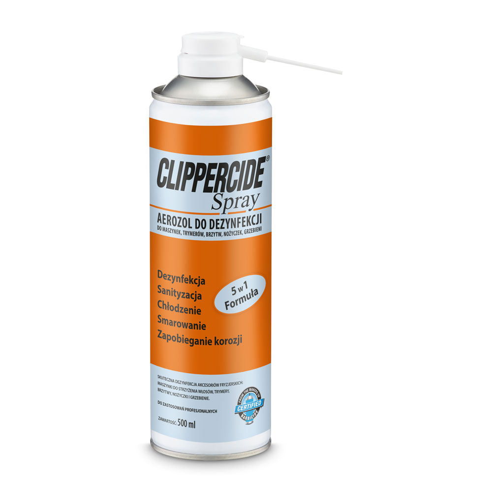 Barbicide Clippercide - spray do dezynfekcji i smarowania maszynki 500ml