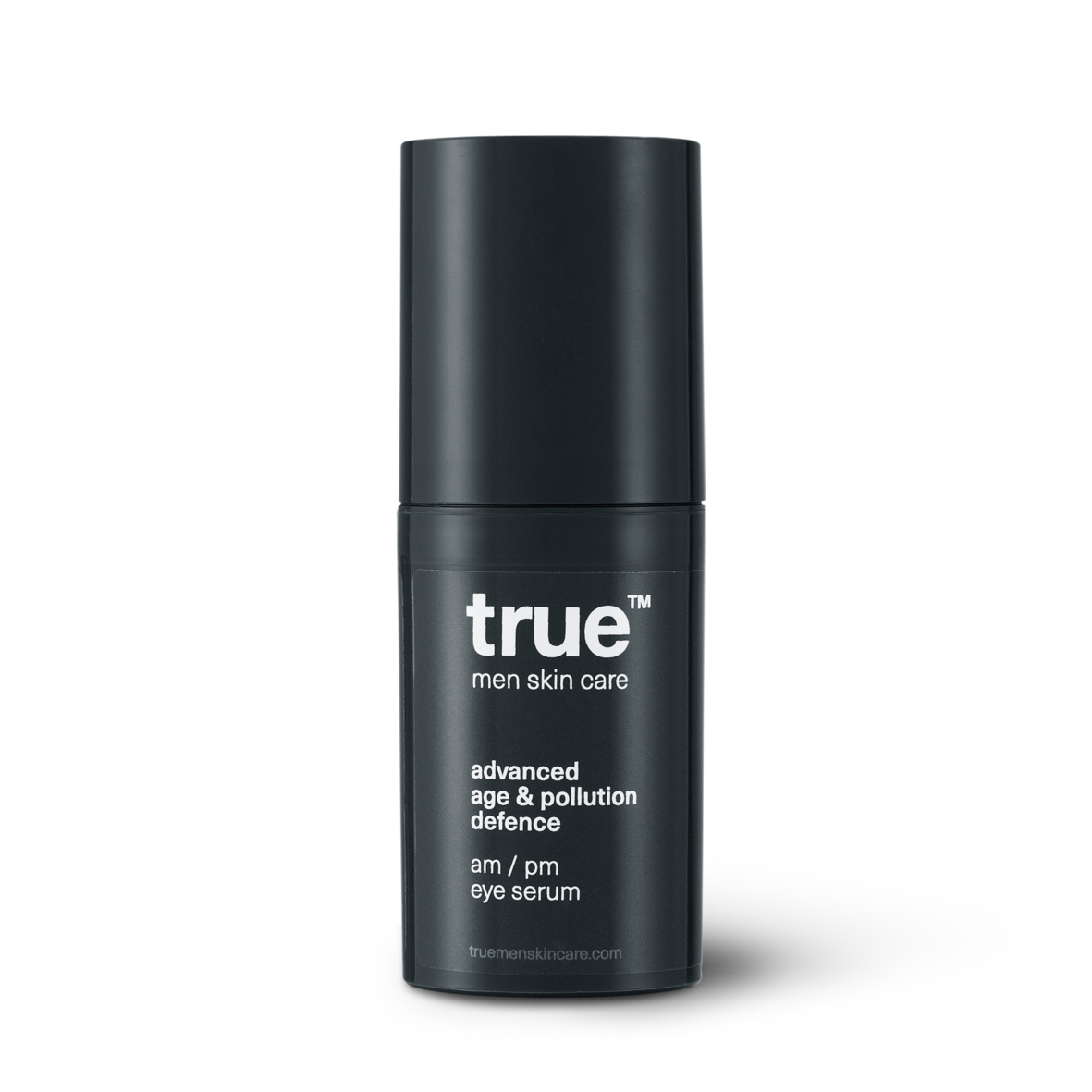 True men skin care - Zestaw premium - żel do mycia twarzy, kremy na dzień i na noc, serum pod oczy i kosmetyczka