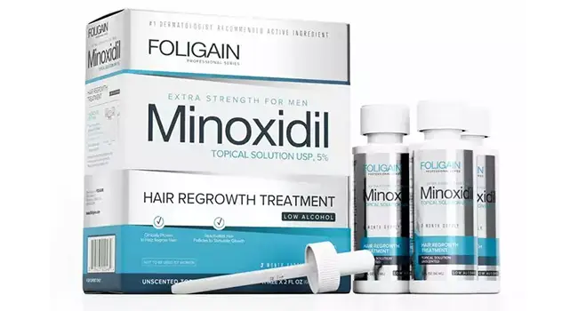 Foligain Minoxidil 5% Hair Regrowth Treatment (Low Alcohol)